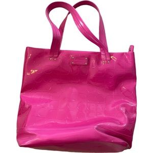 Hot pink Kate Spade bag